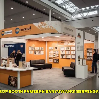 backdrop booth pameran banyuwangi berpengalaman